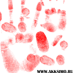Finger prints Кисть для фотошопа   Отпечатки пальцев