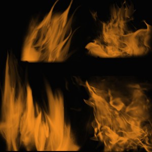 Flames2 300x300 Кисть для фотошопа – Прямое плавное пламя