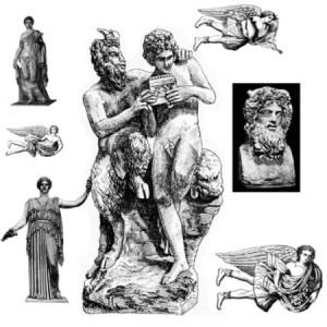 brushes3360 300x300 Кисть для фотошопа   Древние мифологические статуи